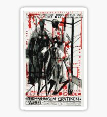 Abstract Constructivism Bauhaus Sticker