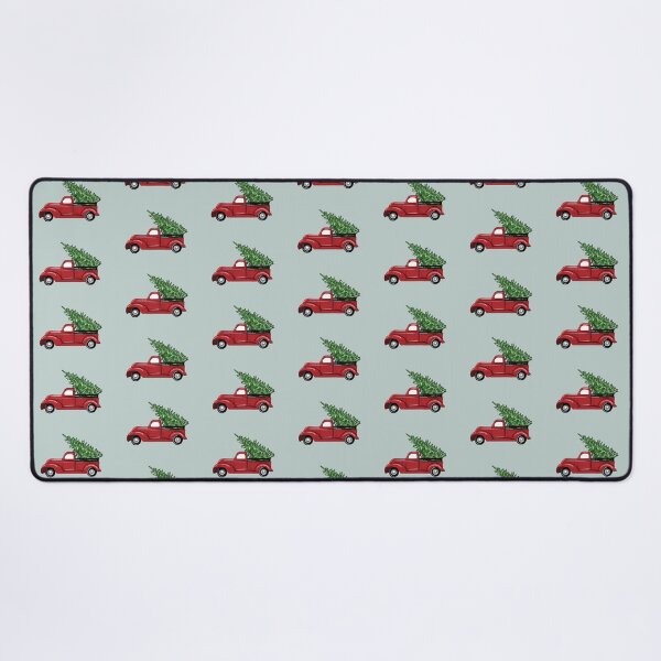 Item preview, Little Red Truck Hauling a Christmas Tree designed and sold by thebcarts.