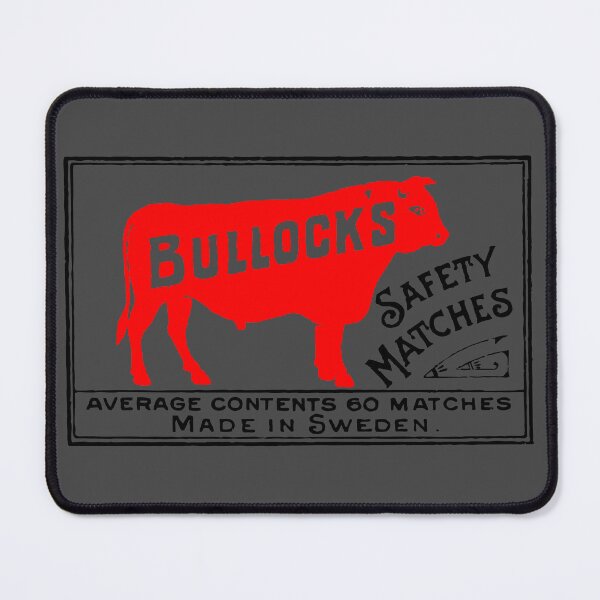 Item preview, Safety Match Red Cow Bullock's designed and sold by Yeaha.