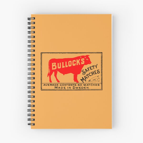 Item preview, Safety Match Red Cow Bullock's designed and sold by Yeaha.