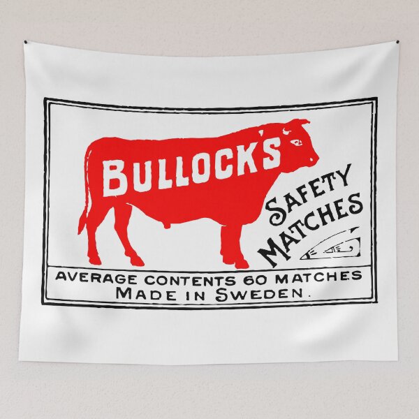 Item preview, Safety Match Red Cow Bullock's designed and sold by Yeaha.