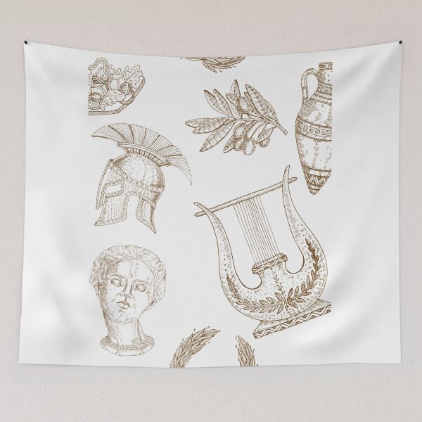 Item preview, Greek mythology symbols designed and sold by TheRightHonMP.