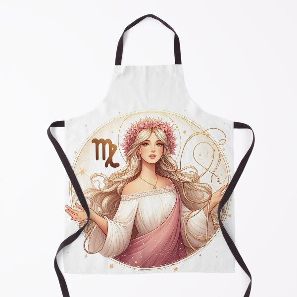 Item preview, Cute Zodiac Virgin - Virgo Zodiac Sign Art2 designed and sold by GsnDream.