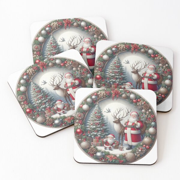 Item preview, Happy Santa Claus: Traditional Christmas Image designed and sold by tee snap.