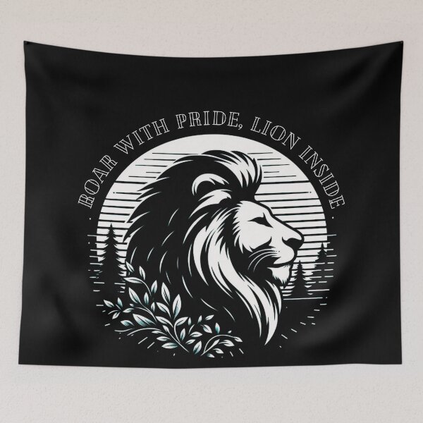 Item preview, Roar with Pride, Lion Inside designed and sold by Taans-Creation.