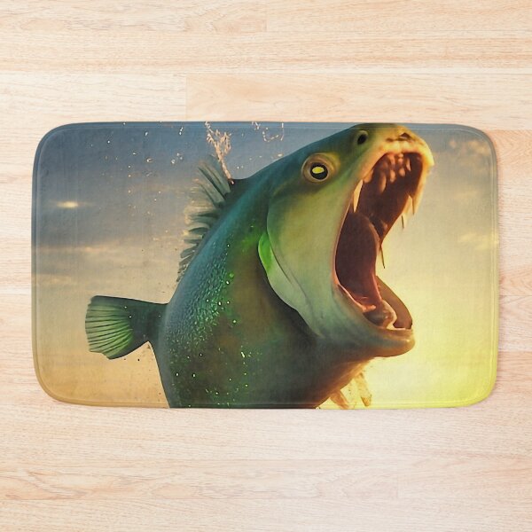 Item preview, Green fish designed and sold by M-Y-A-R-T-.