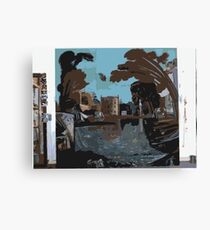 Abstract Constructivism Bauhaus Canvas Print