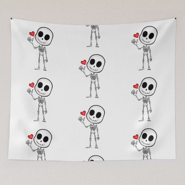 Item preview, Preppy funny skeleton love designed and sold by Green-z.
