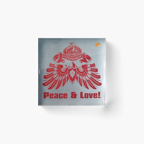 Item preview, CRYDAMOURE PEACE AND LOVE designed and sold by MobsProject.