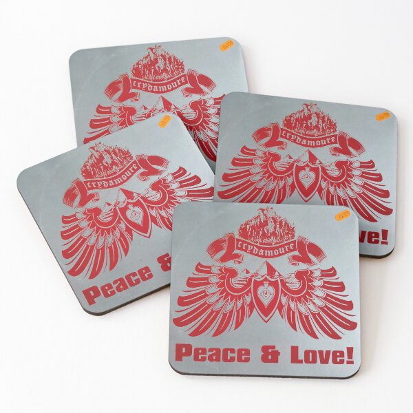 Item preview, CRYDAMOURE PEACE AND LOVE designed and sold by MobsProject.