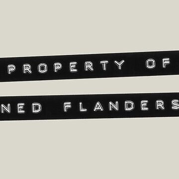 Artwork thumbnail, The Simpsons Flanders Label by thebcarts