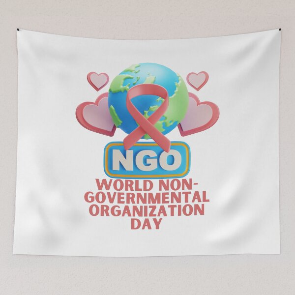 Item preview, World Non-governmental Organization Day designed and sold by Simo0455.