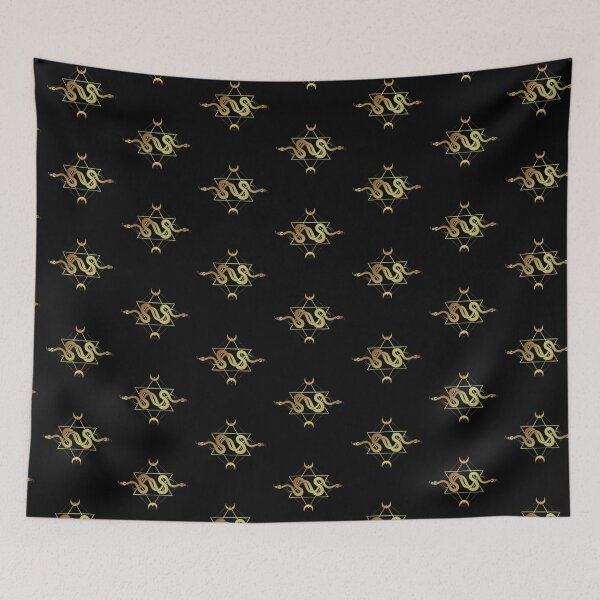 Item preview, Celestial Snakes Moon Symbols God designed and sold by MINOSDESIGN.