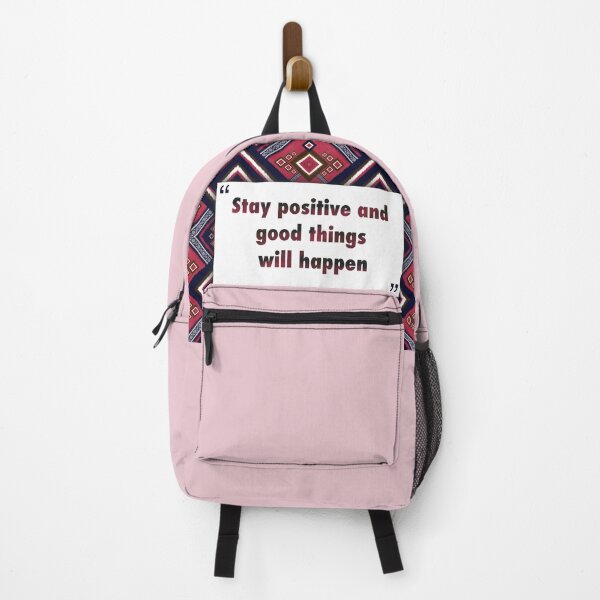 Item preview, Stay positive and good things ikat designed and sold by Pawimon.