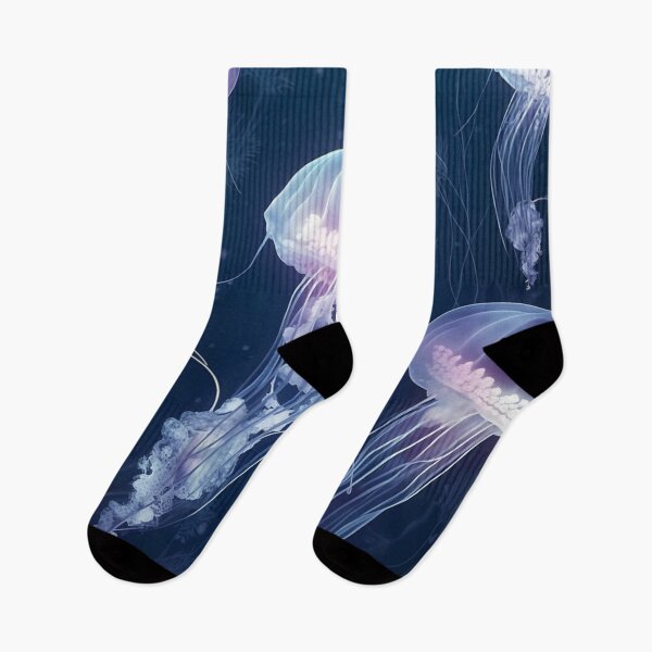Item preview, Enchanting Elegance: Designer's Delight with Jellyfish Flourish designed and sold by Bokabo.