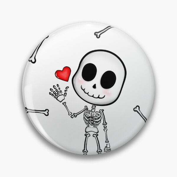 Item preview, Preppy funny skeleton love bones designed and sold by Green-z.