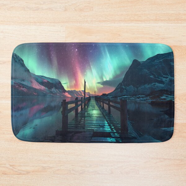 Item preview, Aurora's Embrace: Pier of Love designed and sold by AI-Only Creations.