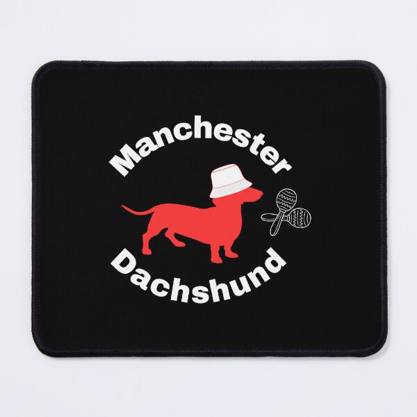 Item preview, Manchester Dachshund red with bucket hat designed and sold by Fionamyles.
