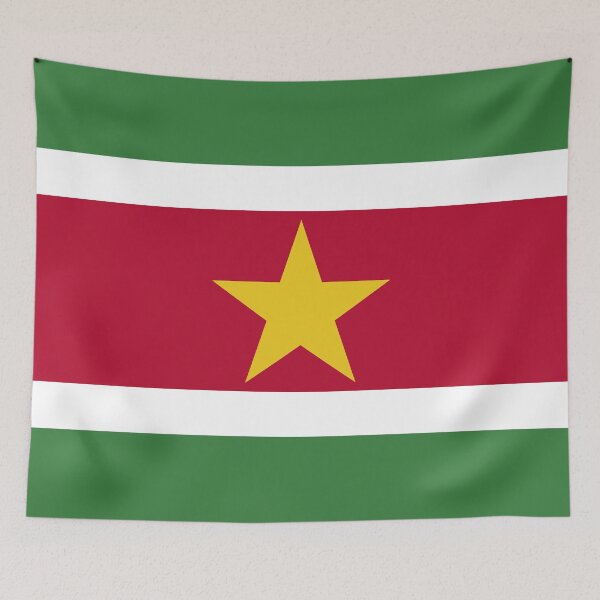 Item preview, National Flag Republic of Suriname, Surinam designed and sold by Danler.
