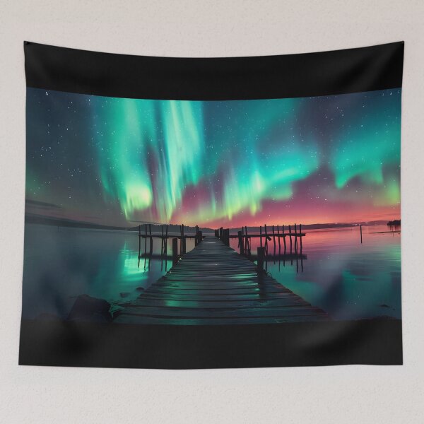 Item preview, Love's Celestial Pier designed and sold by AI-Only Creations.