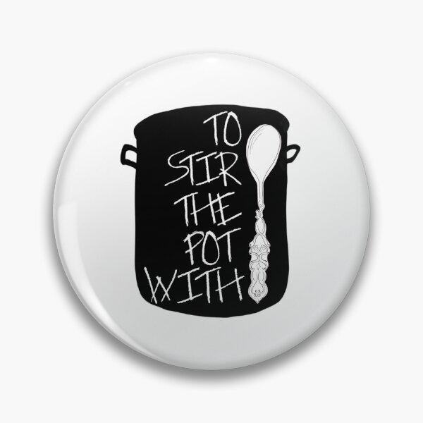 Item preview, Pot Stirrer Black designed and sold by pysigns.