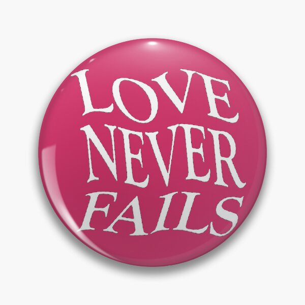 Item preview, love never fails designed and sold by MemoElwafy.