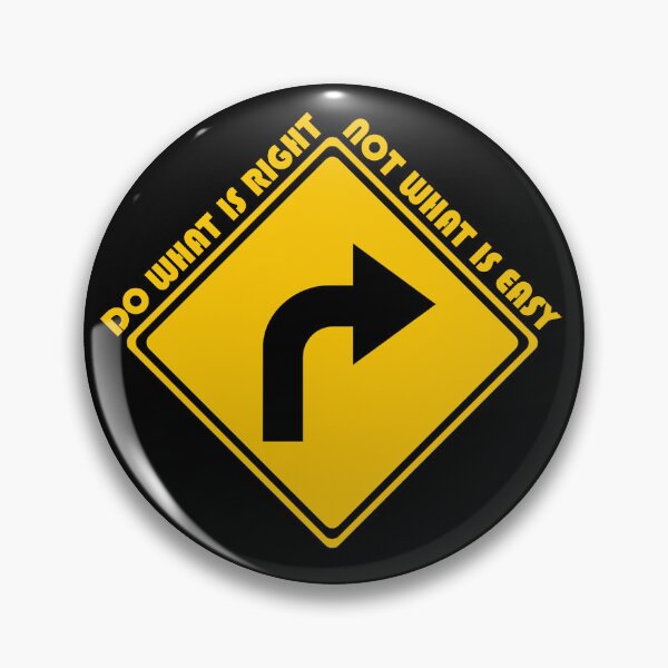 Item preview, You know what is right, what pleases God. And these aren't easy things. Clear sign. designed and sold by broslaw.