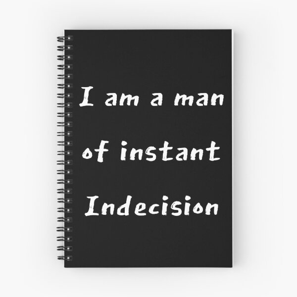 Item preview, man woman of instant indecision designed and sold by Aurorapod.
