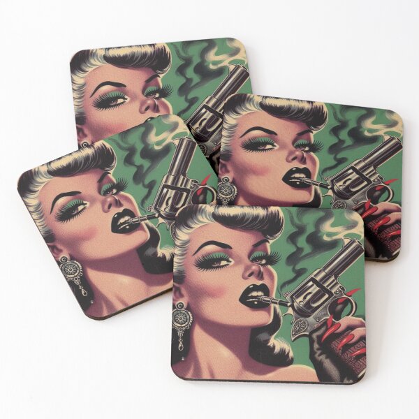 Item preview, Retrp Pulp Girl designed and sold by PulpVintage.