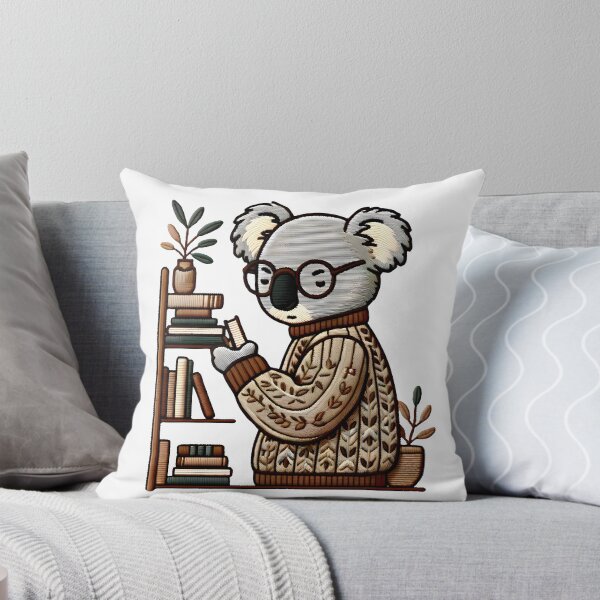 Item preview, Koala Librarian - Keeper of Knowledge designed and sold by #Adulting Central.