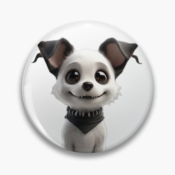 Item preview, Halloween Ghost Dog - 3D Character designed and sold by pinksunsets.