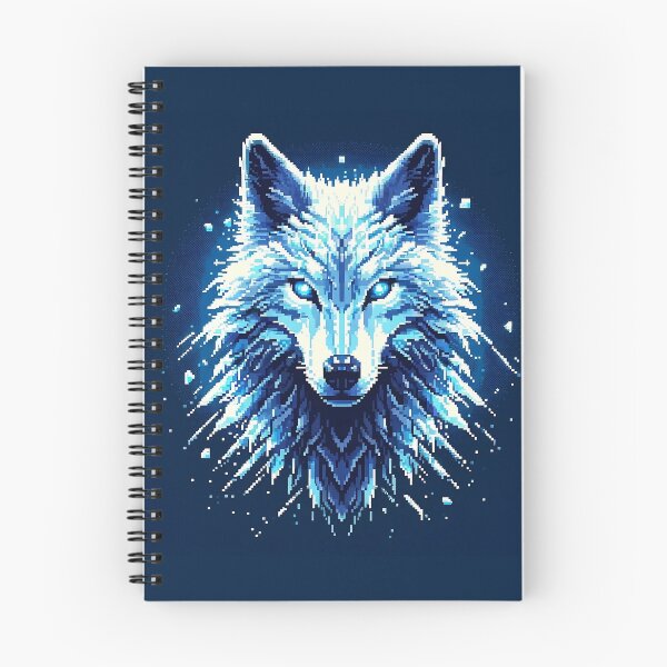 Item preview, Mystical Pixel Wolf designed and sold by wilchu.
