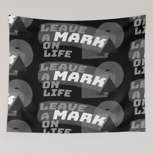 Item preview, Leave a mark on life design designed and sold by ironpalette.