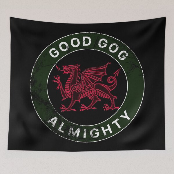 Artikelvorschau, GUTER GOG ALMIGHTY DISTRESSED GREEN entworfen und verkauft von Marni Scofidio Desi9ns.