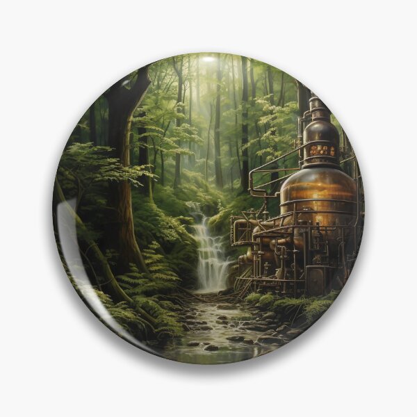 Item preview, Old Whiskey Distiller in the Forest designed and sold by dcrc.