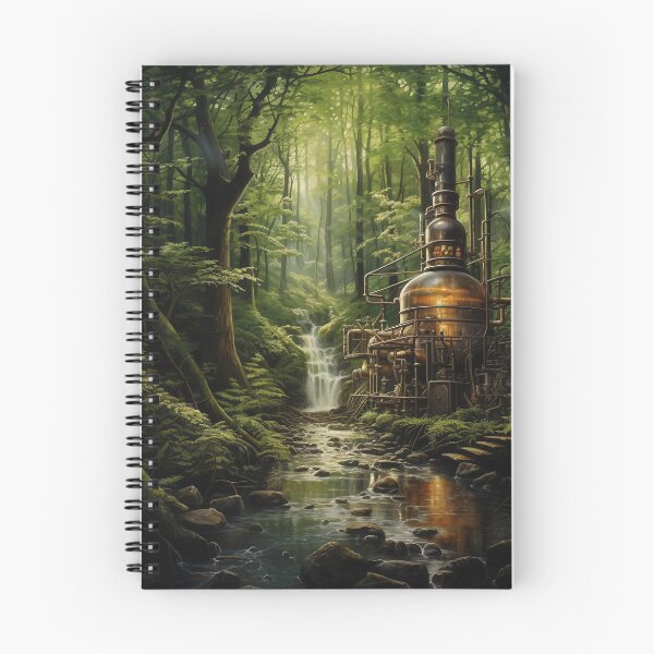 Item preview, Old Whiskey Distiller in the Forest designed and sold by dcrc.