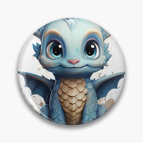 Item preview, Azure Hatchling - Mystical Dragon designed and sold by dungeonwarriors.