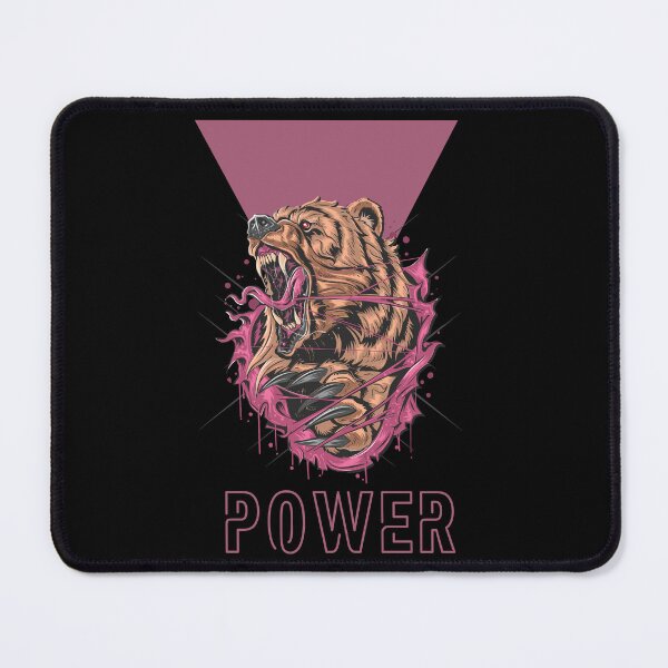 Item preview, grizzly bear growling designed and sold by Nasser Alwehaibi.
