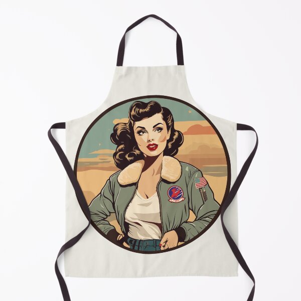 Item preview, Air Force Dame Fly Girl Bomber Pin Up Girl designed and sold by di-age7.