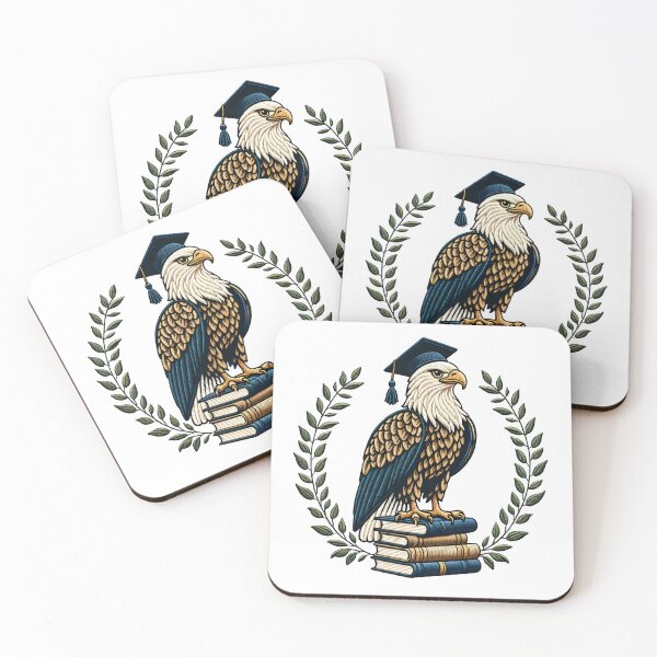 Item preview, Eagle Academic - The Wise Graduate designed and sold by #Adulting Central.