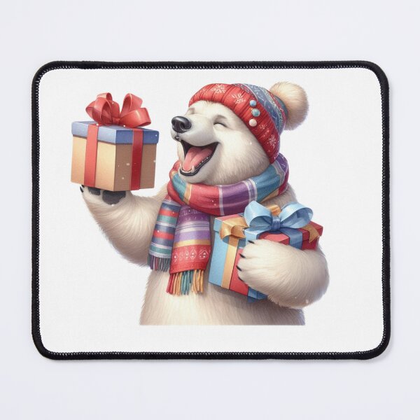 Item preview, Festive Bliss - Merry Polar Bear designed and sold by kohanacreations.
