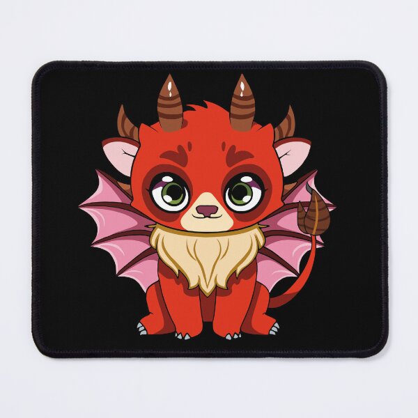 Item preview, Cute monster - little and sweet Manticore designed and sold by Grey House.