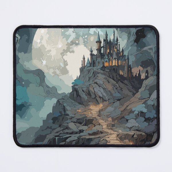 Item preview, Hunted Castle under the Night Sky designed and sold by Style-Pro.