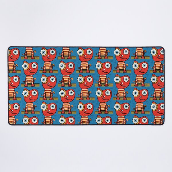 Item preview, Vibrant himsical Cartoonish Illustration of a Playful Lizard in a Comic-Style Settingand W designed and sold by Piotrek0001.