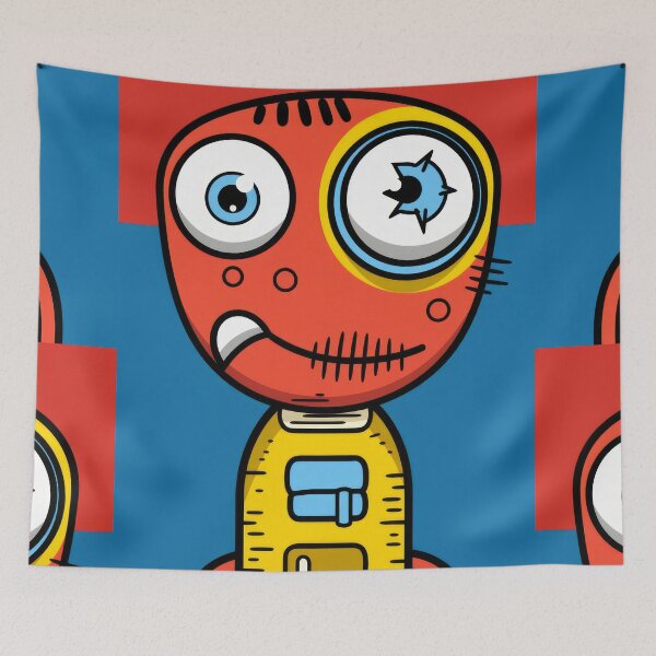 Item preview, Vibrant himsical Cartoonish Illustration of a Playful Lizard in a Comic-Style Settingand W designed and sold by Piotrek0001.