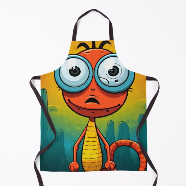 Item preview, Vibrant himsical Cartoonish Illustration of a Playful Lizard in a Comic-Style Settingand W designed and sold by Piotrek0001.