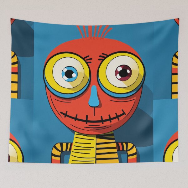 Item preview, Vibrant himsical Cartoonish Illustration of a Playful Lizard in a Comic-Style Settingand W designed and sold by Piotrek0001.