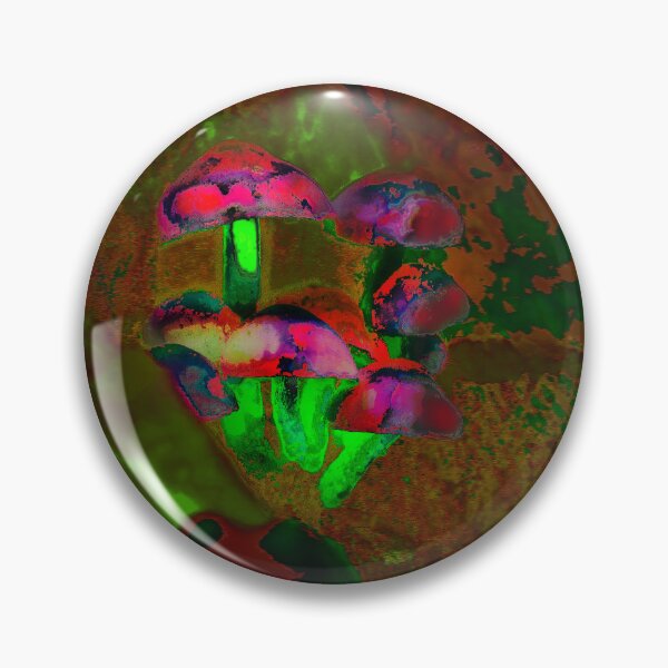 Artikelvorschau, psychedelic mushrooms neon colored entworfen und verkauft von Shadow3561.