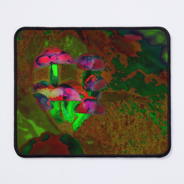 Artikelvorschau, psychedelic mushrooms neon colored entworfen und verkauft von Shadow3561.