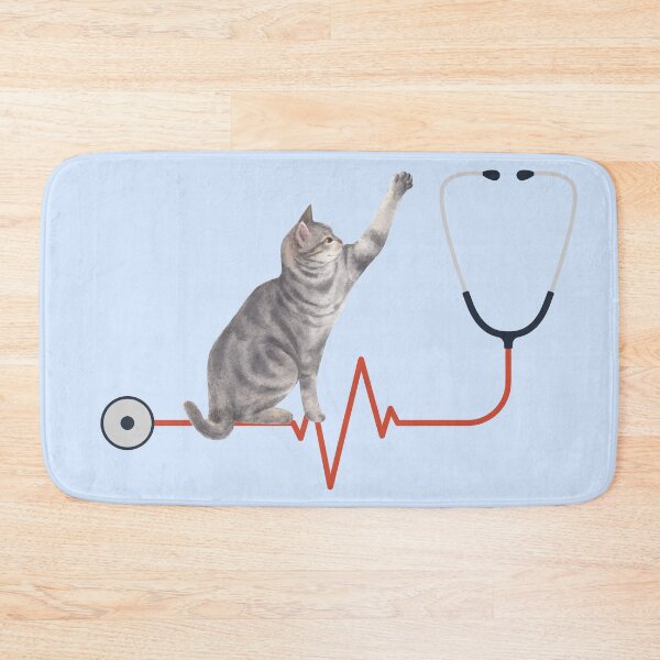 Item preview, Express Your Love with Cat Heart Beat Merchandise  designed and sold by JOY STORE 45.